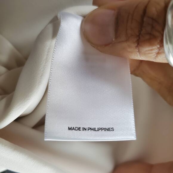 Express Women's Cream Body Contour Bustier Crop Top Size XL - Picture 6 of 6